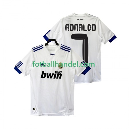 Herre Fotballdrakter Real Madrid Cristiano Ronaldo 7 2010 2011 Hjemme Retro Kortermet
